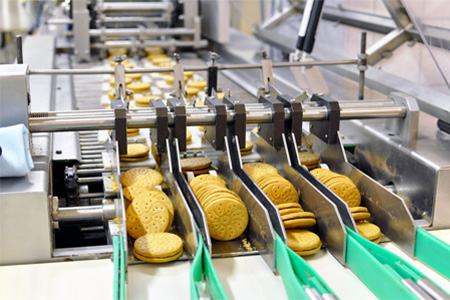 Food processing factory - biscuits